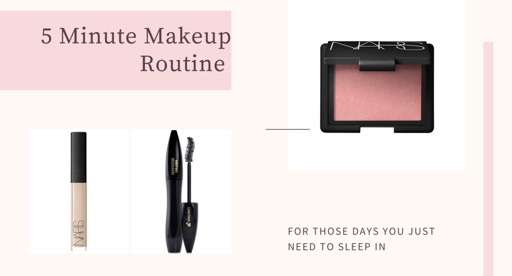 5 MINUTE BEAUTY HEADER