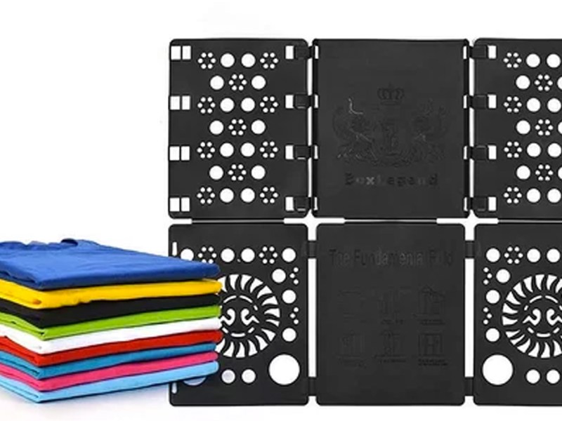 ‘Skeptical’ Amazon Shoppers Say This $17 T-Shirt Folder Inspired Them to Organize Every Drawer and Closet in Their&nbsp;Home